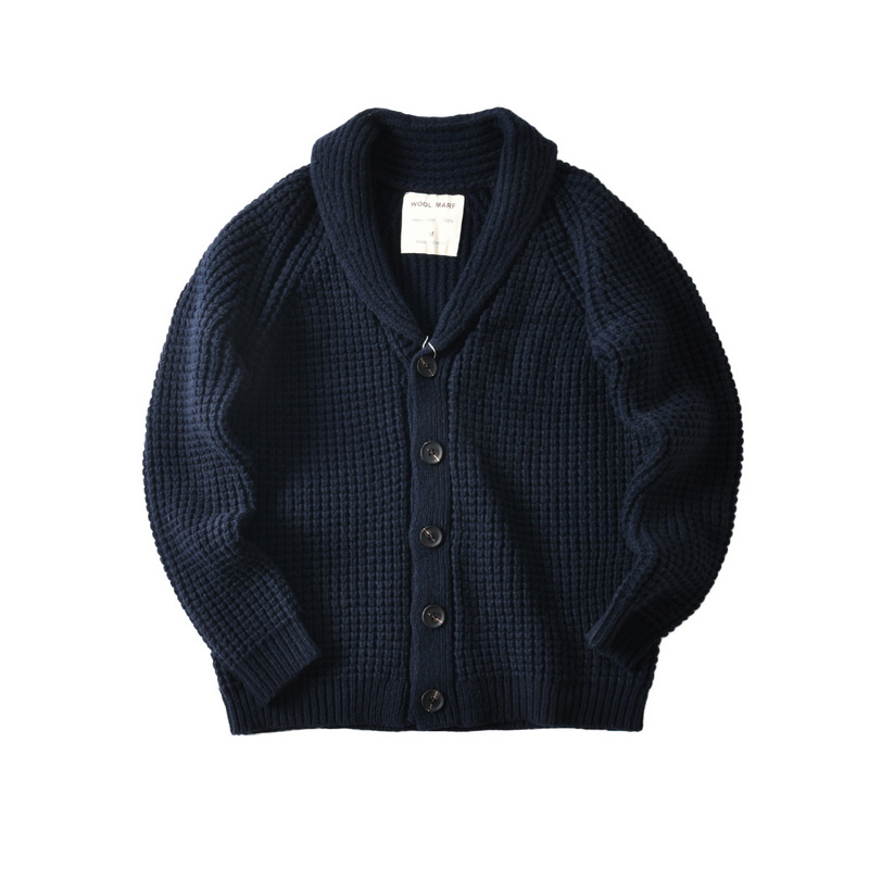 Wool Scarf Men - Erkekler için %100 Yün Kalın Örgü