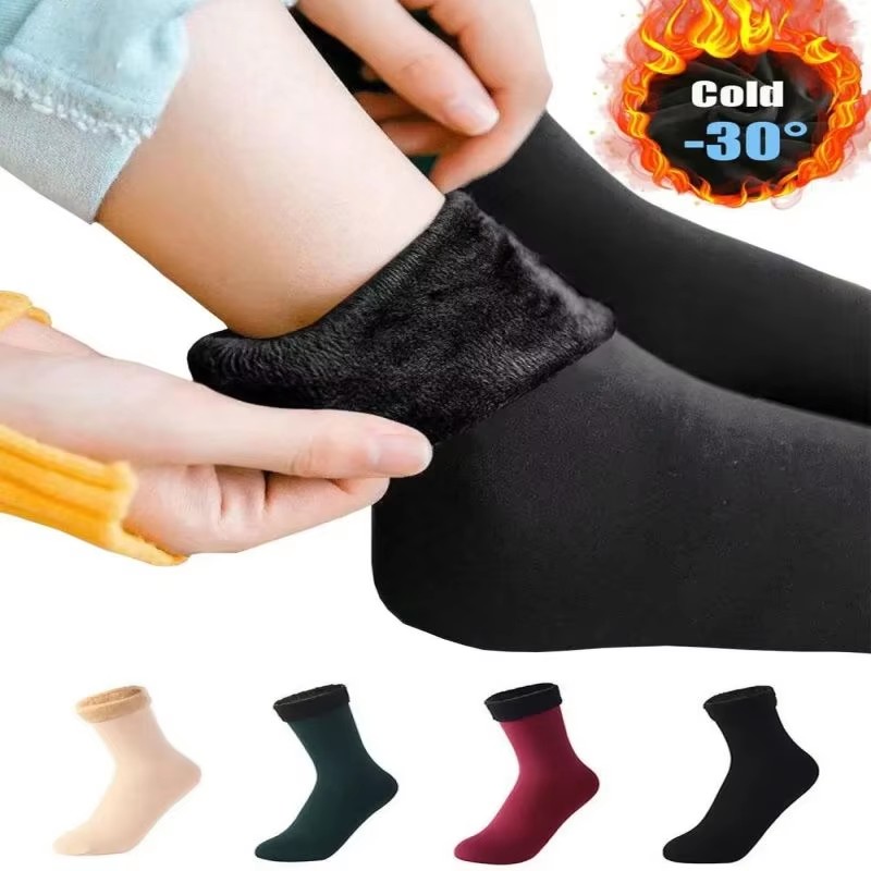 Thermal Sock Wool - 1/2/3 çift Erkek Kadın Kış Kalınlaşmak