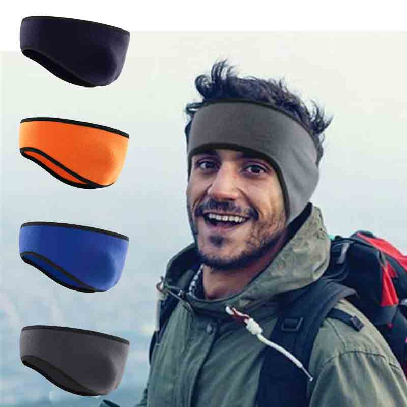 Fleece Ear Warmer Band - 1 adet kış polar kulaklıklar soğuk