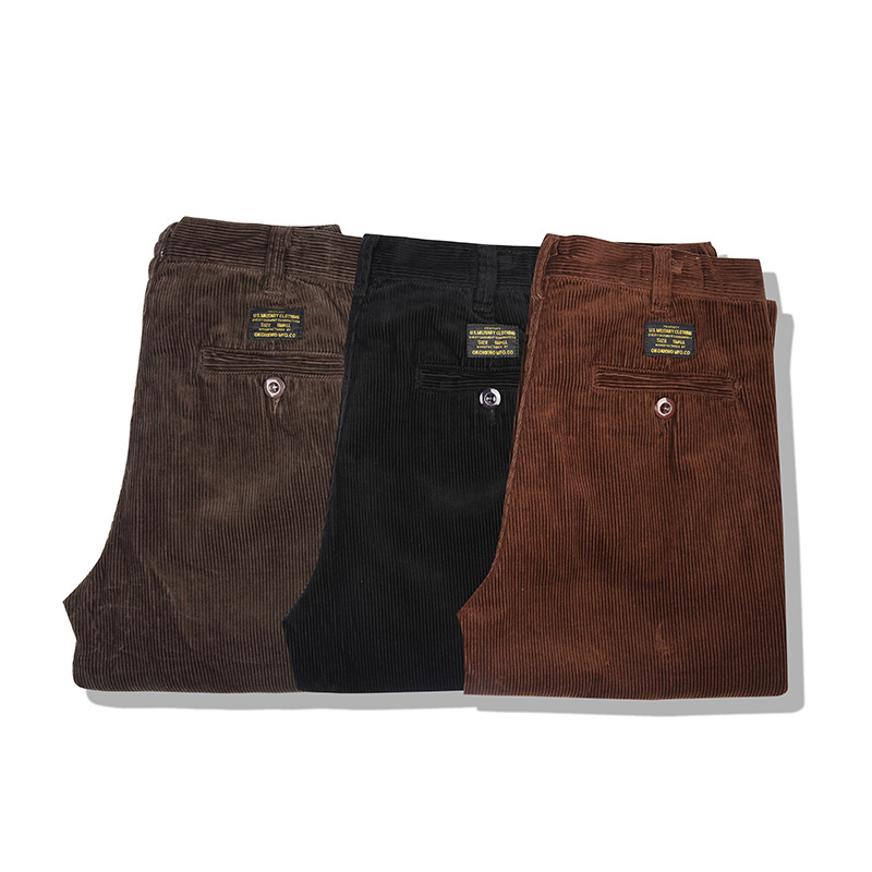 Corduroy Pant Warm - Ok1912 güz kış sıcak kadife rahat