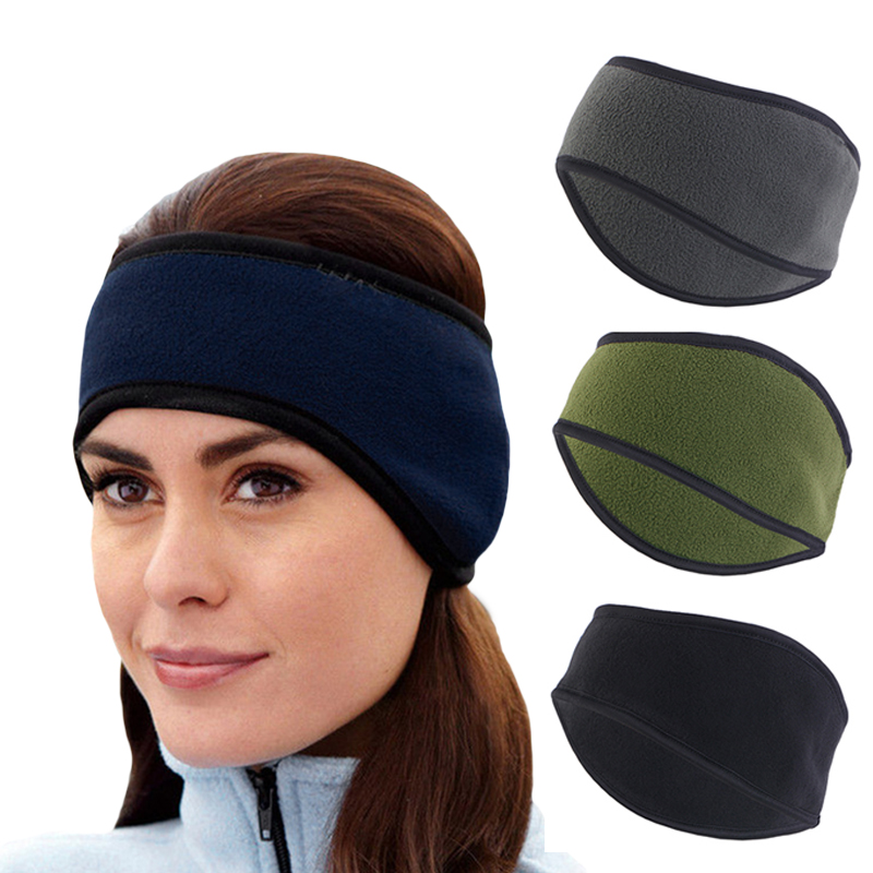 Fleece Ear Warmer Band - Yeni kış polar kulaklık ısıtıcıları kafa