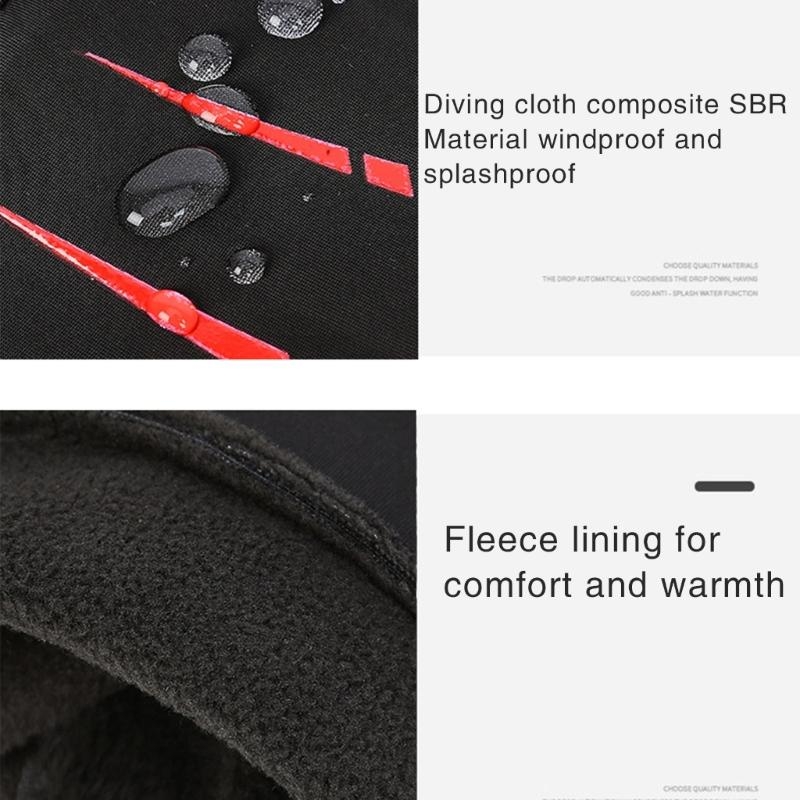 Snow Glove Insulated - Yetişkinler Kış Eldivenleri Kar Geçirmez Kayak
