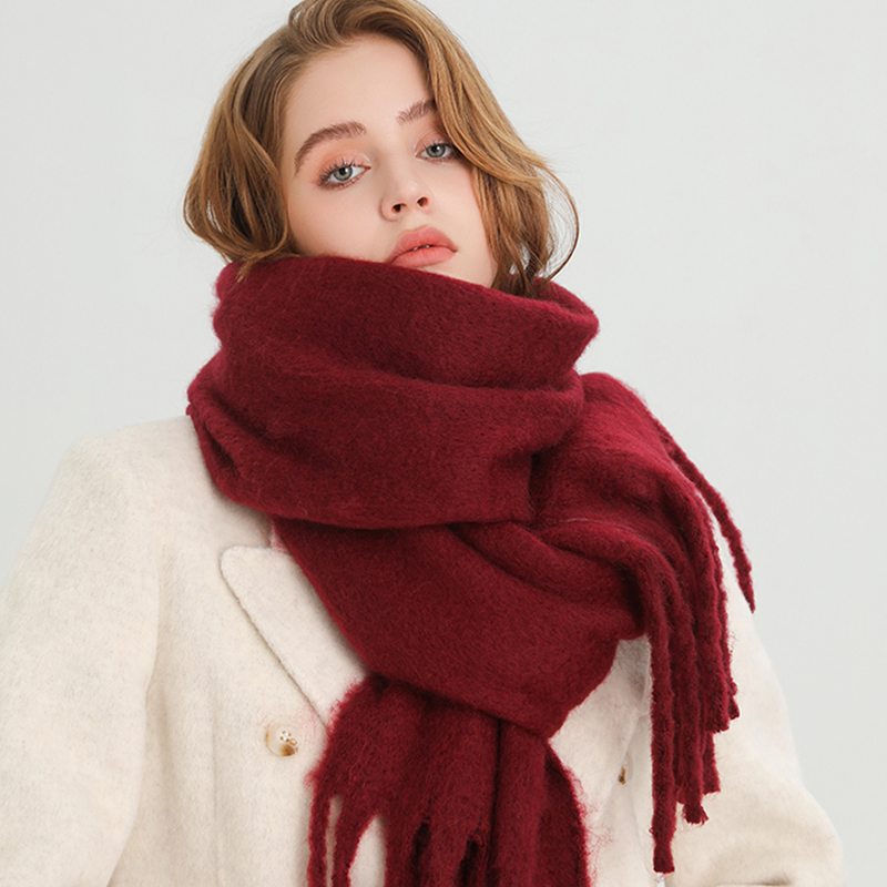 Cashmere Pashmina Wrap - Kadınlar için kış eşarp kaşmir sıcak
