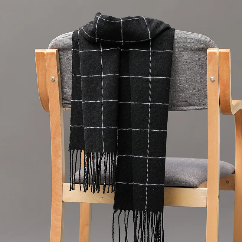 Wool Scarf Men - 2023 Yeni Kış Erkek Eşarp Sıcak
