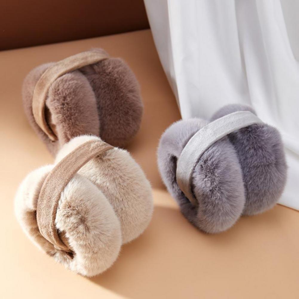 Earmuffs Foldable - Kadın Kış Earmuffs Peluş Kulak Katlanabilir