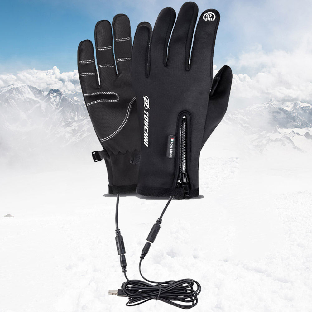 Touch Screen Gloves - USB dokunmatik ekran eldiveni elektrikli isıtmalı