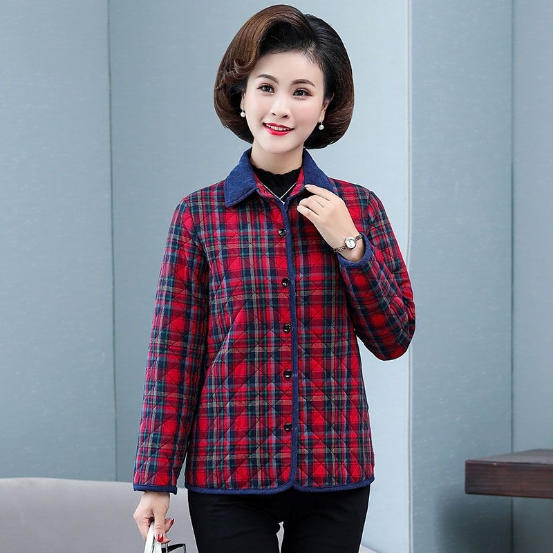 Flannel Shirt Lined - Sonbahar Kış Ekose Pamuklu Gömlek Kalınlaşmak