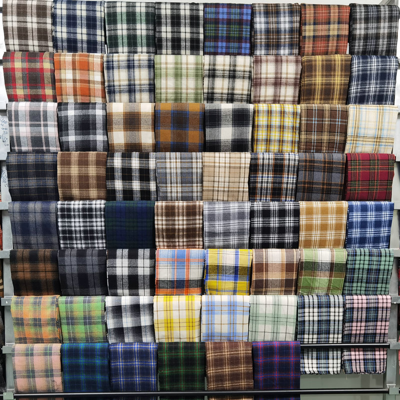 Flannel Shirt Lined - İğne işi için metrelik dimi ekose