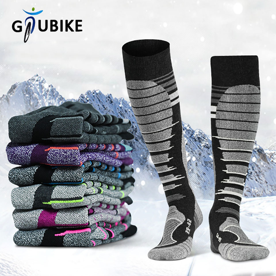 Thermal Sock Wool - GTUBIKE Merinos Yünü Kayak Çorapları, Snowboard