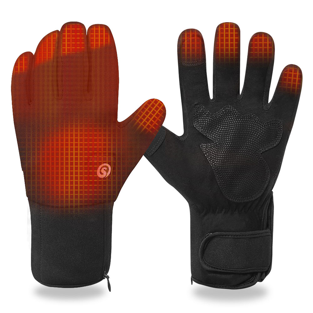 Touch Screen Gloves - Pil ile kış elektrikli ısıtmalı eldiven