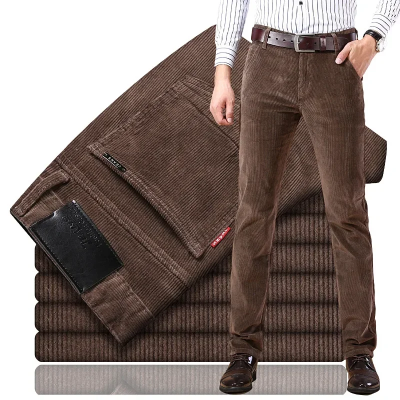Corduroy Pant Warm - 2025 İlkbahar Sonbahar Erkek Kordonlu Günlük