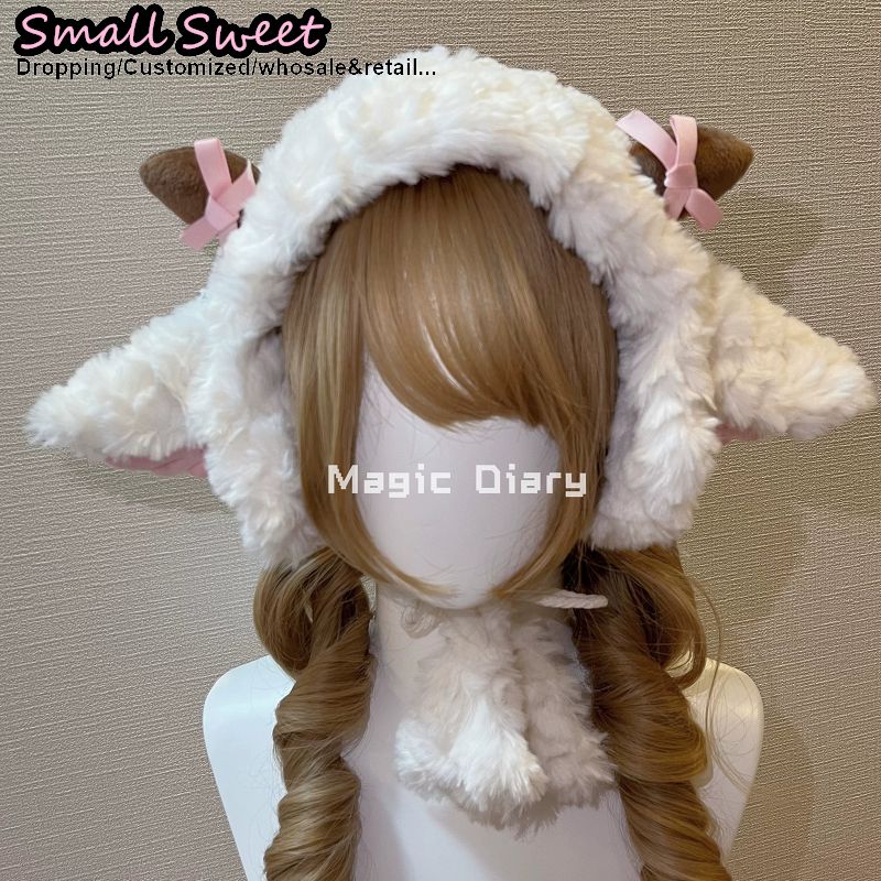 Winter Headband Fleece - Kadın Alt Kültür Y2K Kız Kuzu