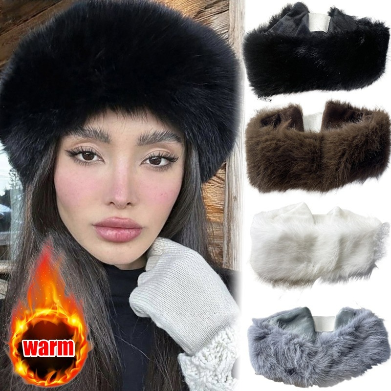 Geniş Bantlı Kürk Kafa Bandı K - Fleece Ear Warmer Band incelemesi ve fiyatı