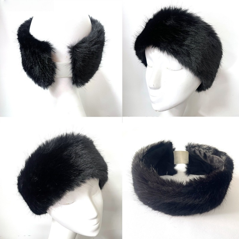 Geniş Bantlı Kürk Kafa Bandı K - Fleece Ear Warmer Band incelemesi ve fiyatı