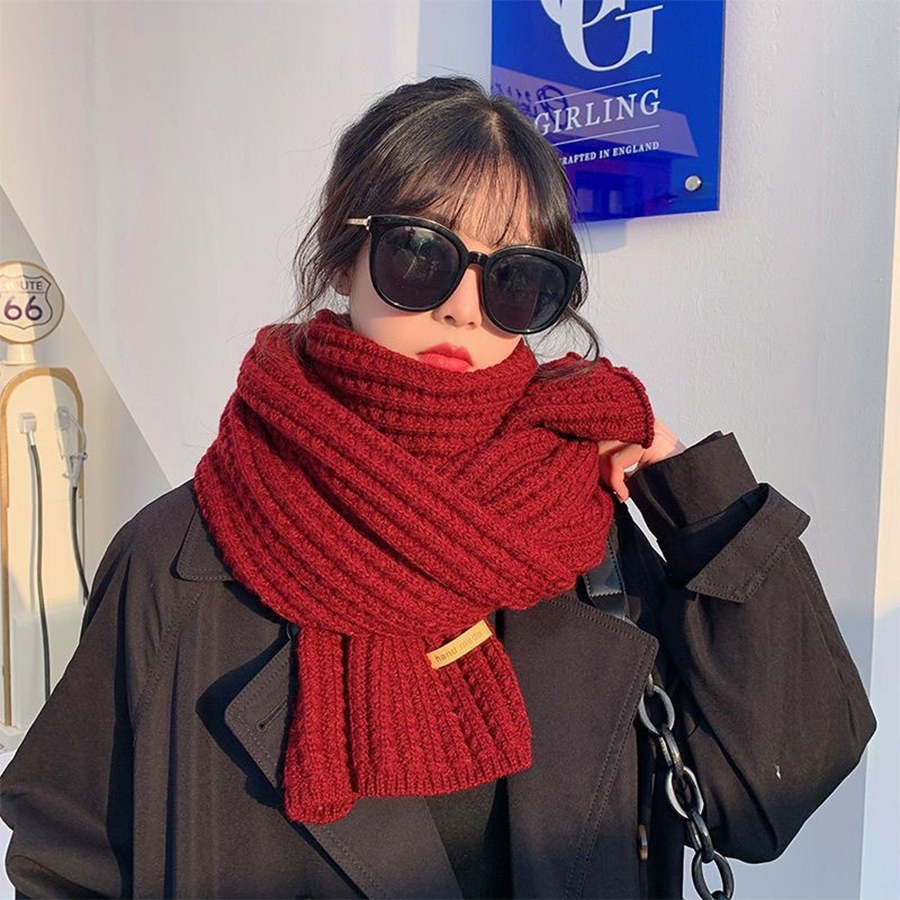 Kalın Kablo Örgü Sıcak Kaşmir  - Wool Scarf Men incelemesi ve fiyatı