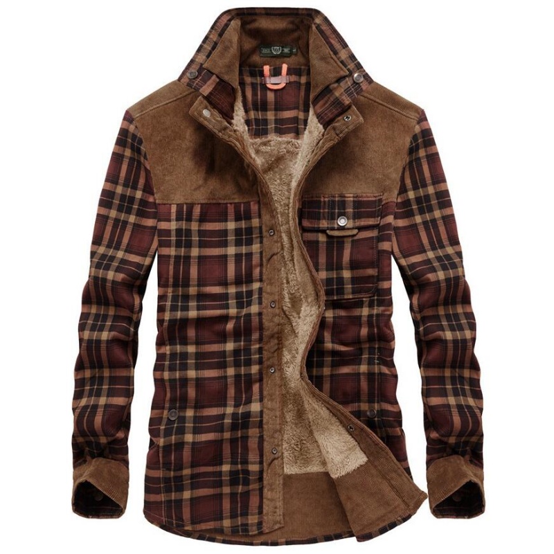 Erkek Ceketleri Kışlık Rüzgar  - Flannel Shirt Lined incelemesi ve fiyatı