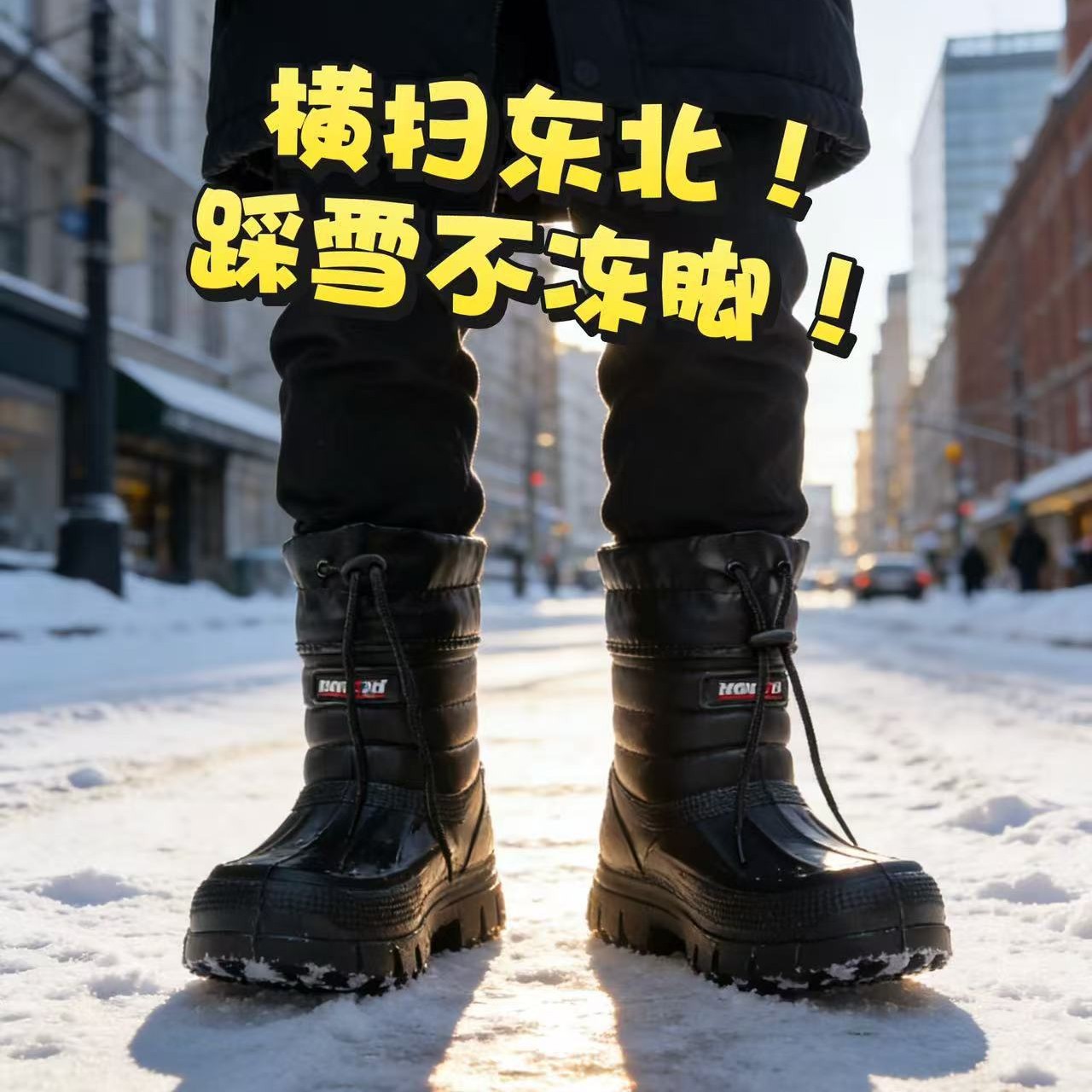 Kar botları erkek yeni kadife  - Waterproof Winter Boot incelemesi ve fiyatı