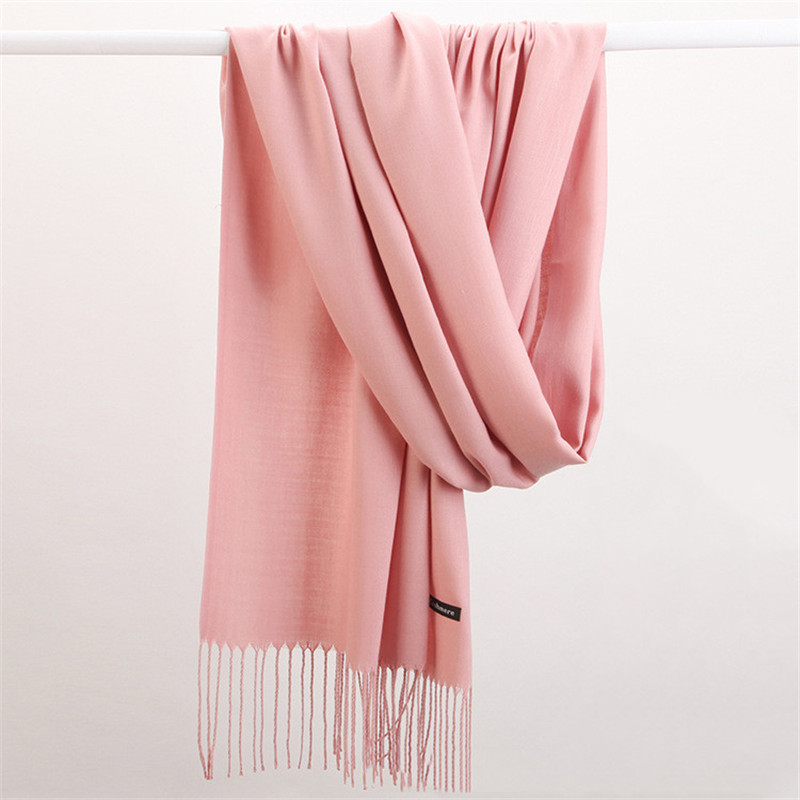 Moda Düz Renk 2023 Kadın Eşarp - Cashmere Pashmina Wrap incelemesi ve fiyatı