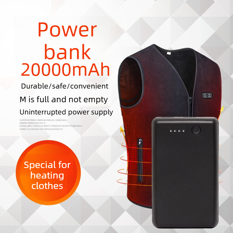 Yepyeni 50000mAh 20000mAh Isıt - Heated Vest Battery incelemesi ve fiyatı