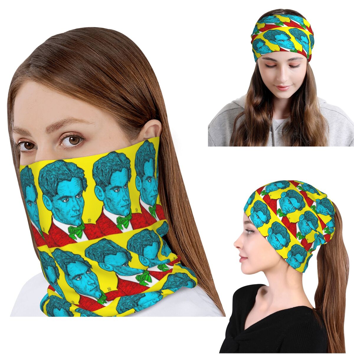 Federico Garcia Lorca Portre 1 - Knit Beanie Hat Warm incelemesi ve fiyatı