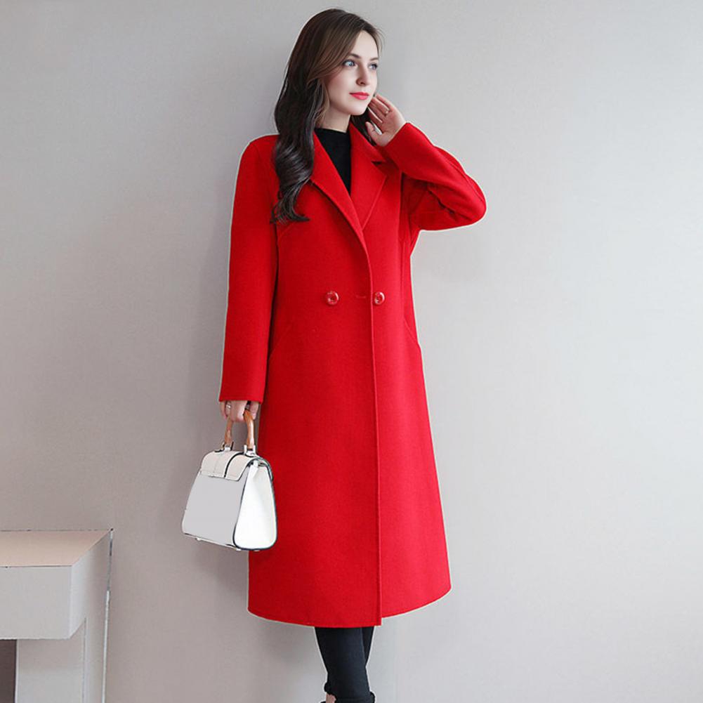 Kadın Yün Palto Kadın Yün Kruv - Wool Coat Peacoat incelemesi ve fiyatı