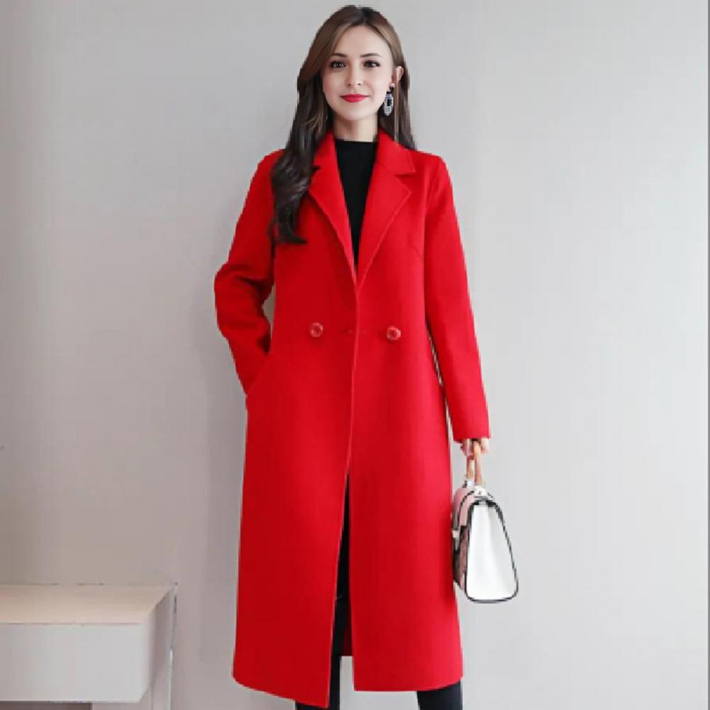 Kadın Yün Palto Kadın Yün Kruv - Wool Coat Peacoat incelemesi ve fiyatı