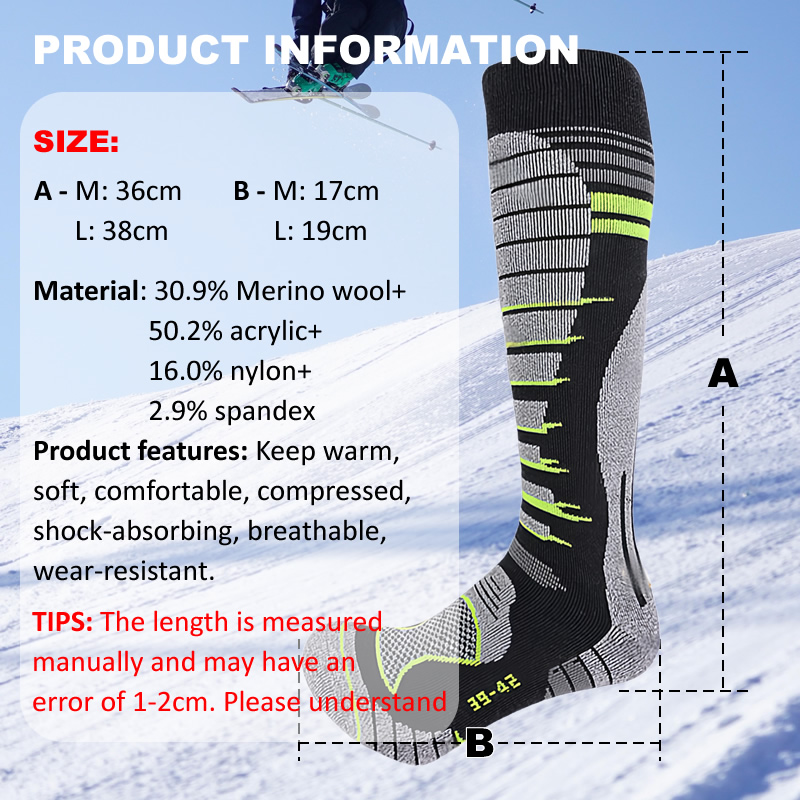 Merinos Yünü Kayak Çorapları S - Thermal Sock Wool incelemesi ve fiyatı