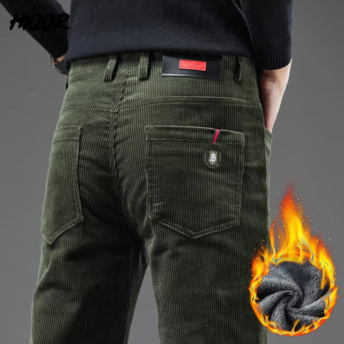 Erkek Kış Kadife Pantolon Kalı - Corduroy Pant Warm incelemesi ve fiyatı