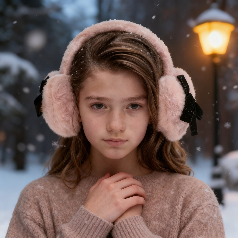 1 adet kadın kış düz renk kula - Earmuffs Foldable incelemesi ve fiyatı