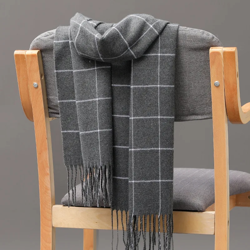 2023 Yeni Kış Erkek Eşarp Sıca - Wool Scarf Men incelemesi ve fiyatı