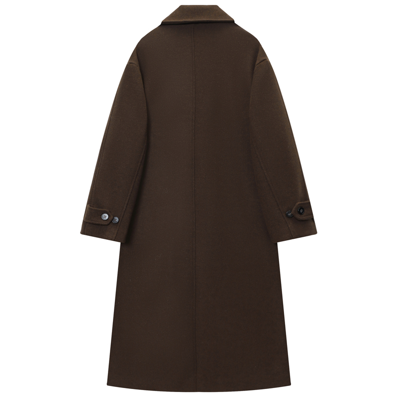 HXAO Kadın Ceket Kahverengi Tü - Wool Coat Peacoat incelemesi ve fiyatı