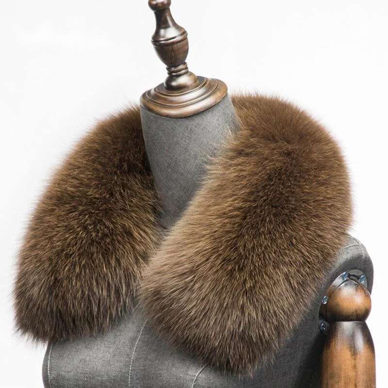 Kış Doğal Tilki Kürk Eşarp Kar - Shawl Wrap Winter incelemesi ve fiyatı