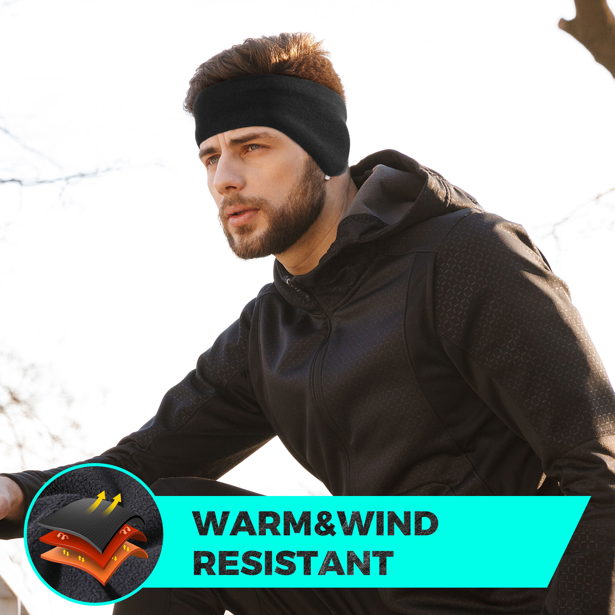 Kışlık Polar Bandana Çift Katm - Winter Headband Fleece incelemesi ve fiyatı