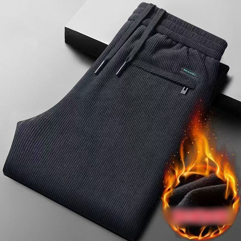 Siyah gri erkek fitilli kadife - Corduroy Pant Warm incelemesi ve fiyatı