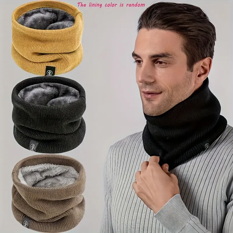 Sıcak Örgü Atkı Kalınlaştırılm - Neck Gaiter Fleece incelemesi ve fiyatı