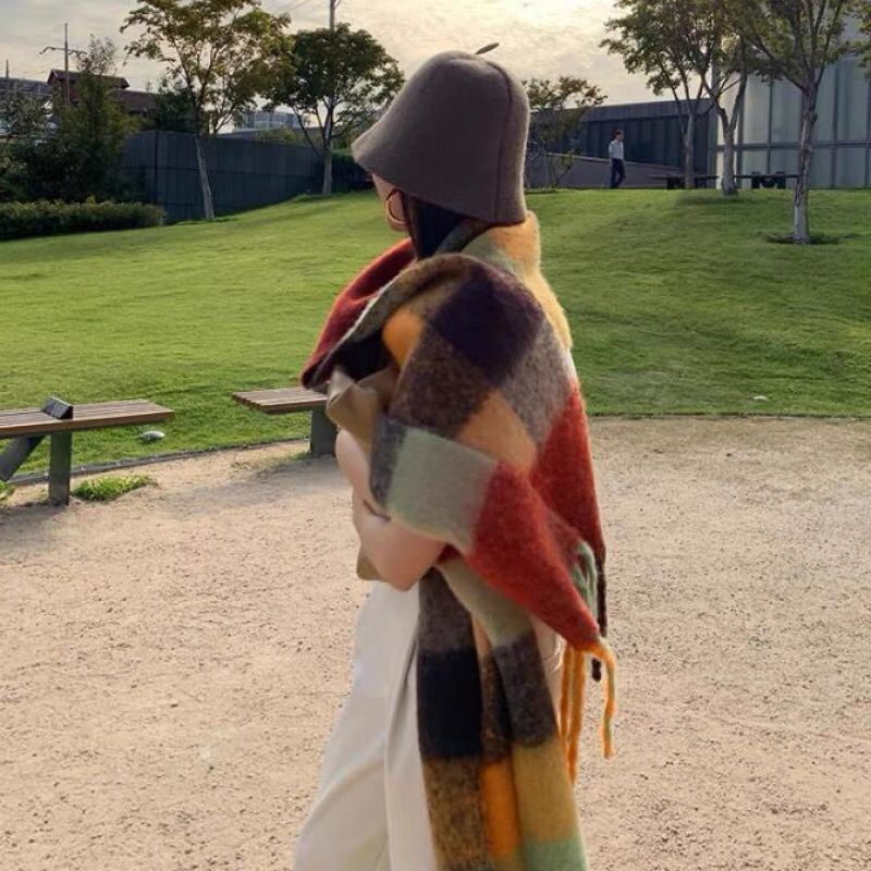 YENI Lüks Kış Kalın Sıcak Eşar - Cashmere Pashmina Wrap incelemesi ve fiyatı