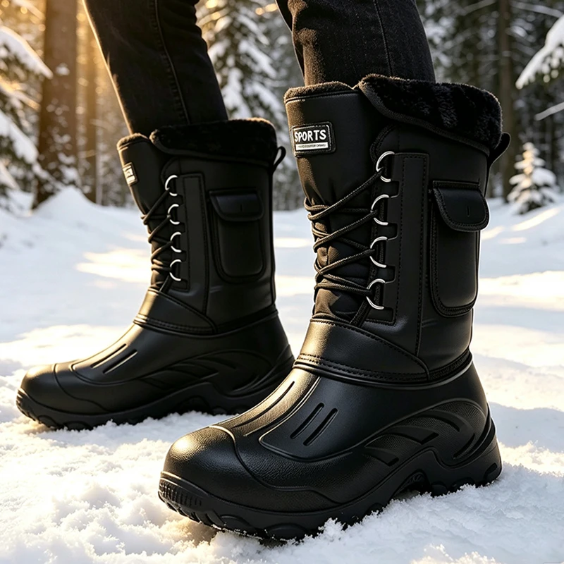 Erkek Kışlık Kar Botları Açık  - Waterproof Winter Boot incelemesi ve fiyatı