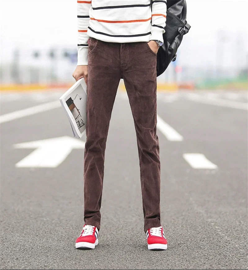 2023 sonbahar kış erkek rahat  - Corduroy Pant Warm incelemesi ve fiyatı