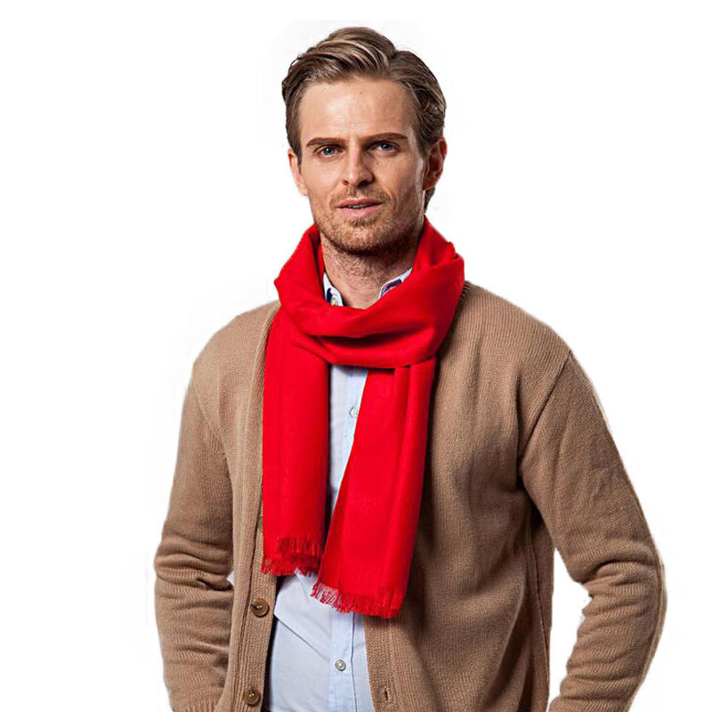 Moda Kış Düz Renk Erkekler Kır - Wool Scarf Men incelemesi ve fiyatı