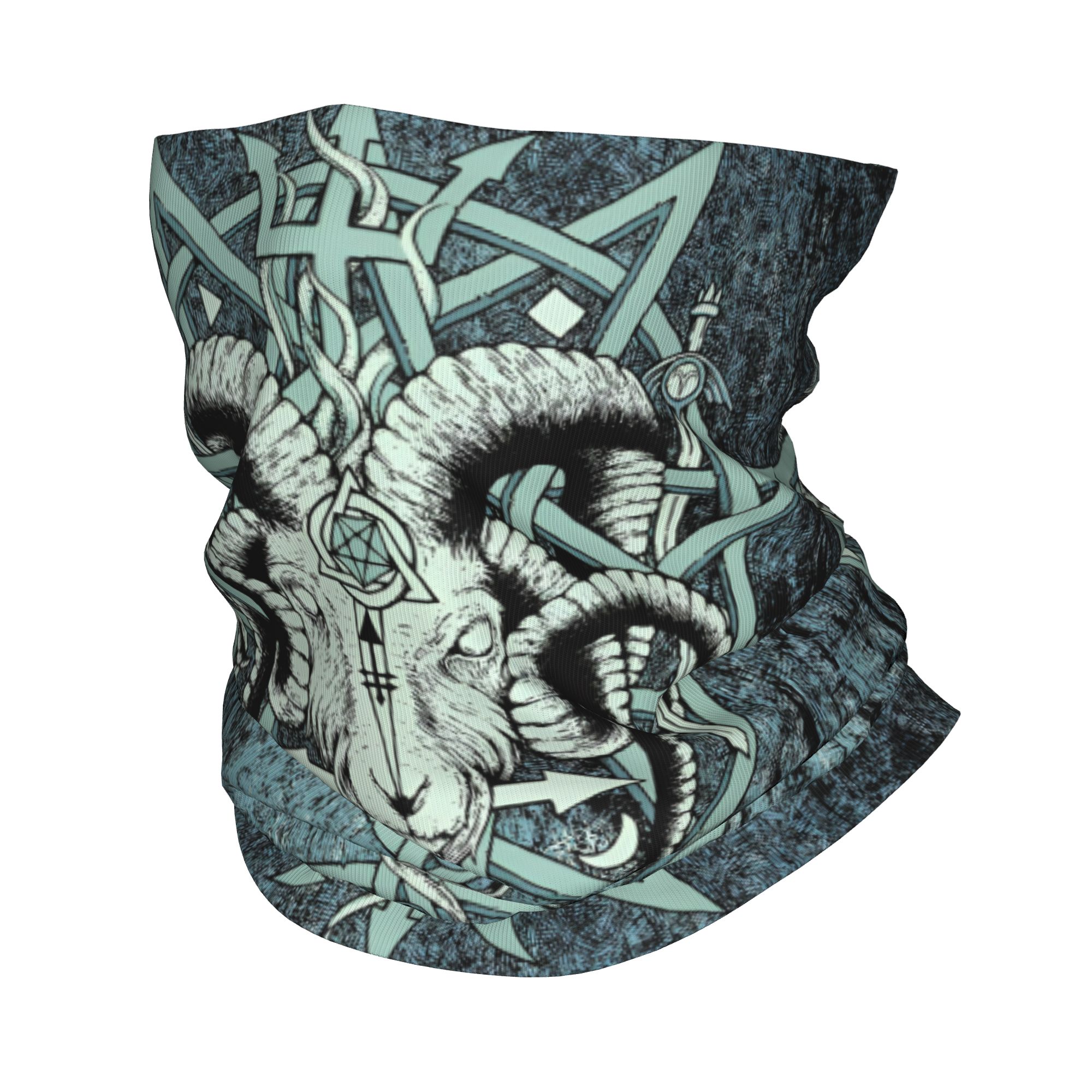 Özel Sabatik Keçi Baphomet Şey - Neck Gaiter Fleece incelemesi ve fiyatı
