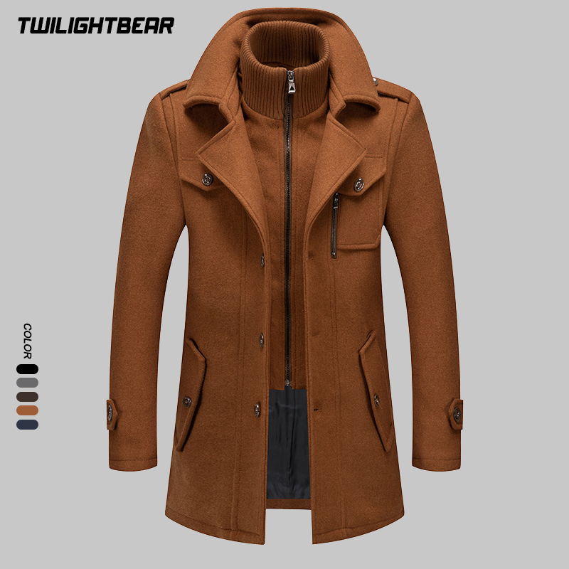 Kışlık Erkek Yünlü Palto Büyük - Wool Coat Peacoat incelemesi ve fiyatı