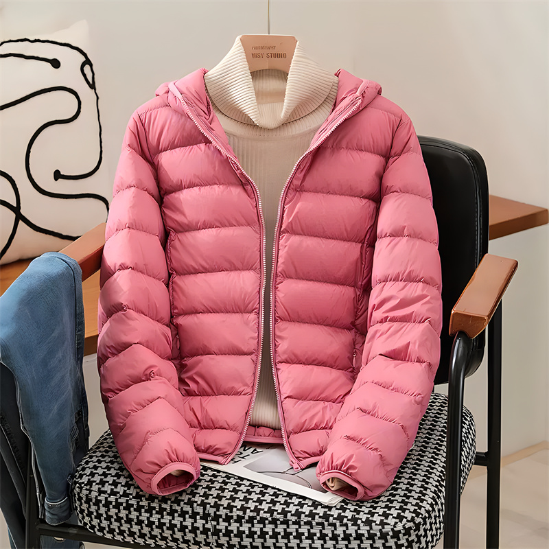Artı boyutu kadınlar kapşonlu  - Down Jacket Packable incelemesi ve fiyatı