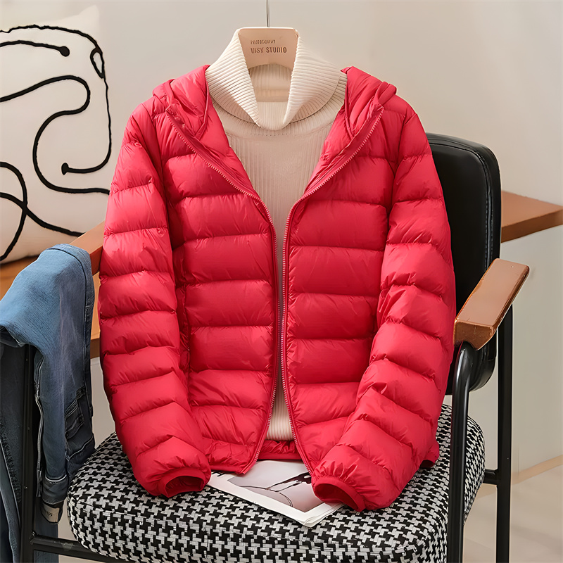 Artı boyutu kadınlar kapşonlu  - Down Jacket Packable incelemesi ve fiyatı