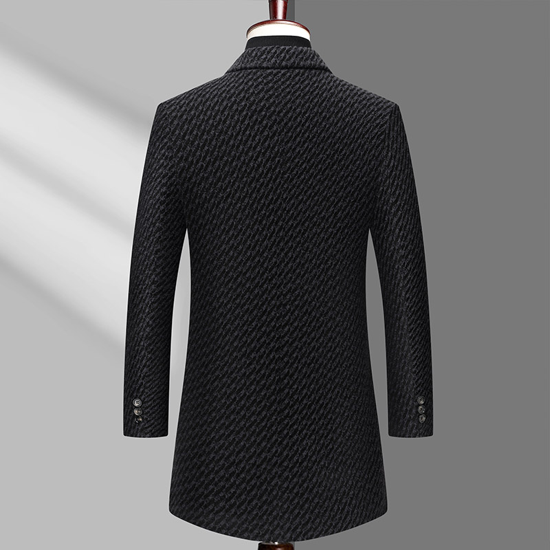 Uzun Ceket Erkekler Erkek Yün  - Wool Coat Peacoat incelemesi ve fiyatı