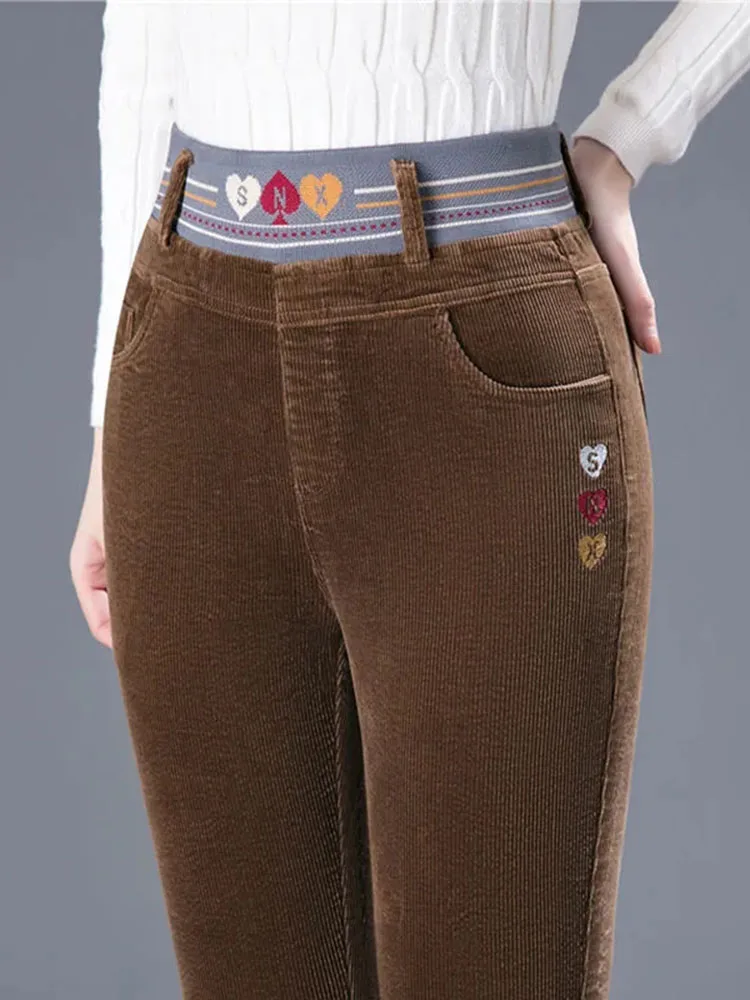 Kış Kalınlaşmak Peluş Astarlı  - Corduroy Pant Warm incelemesi ve fiyatı