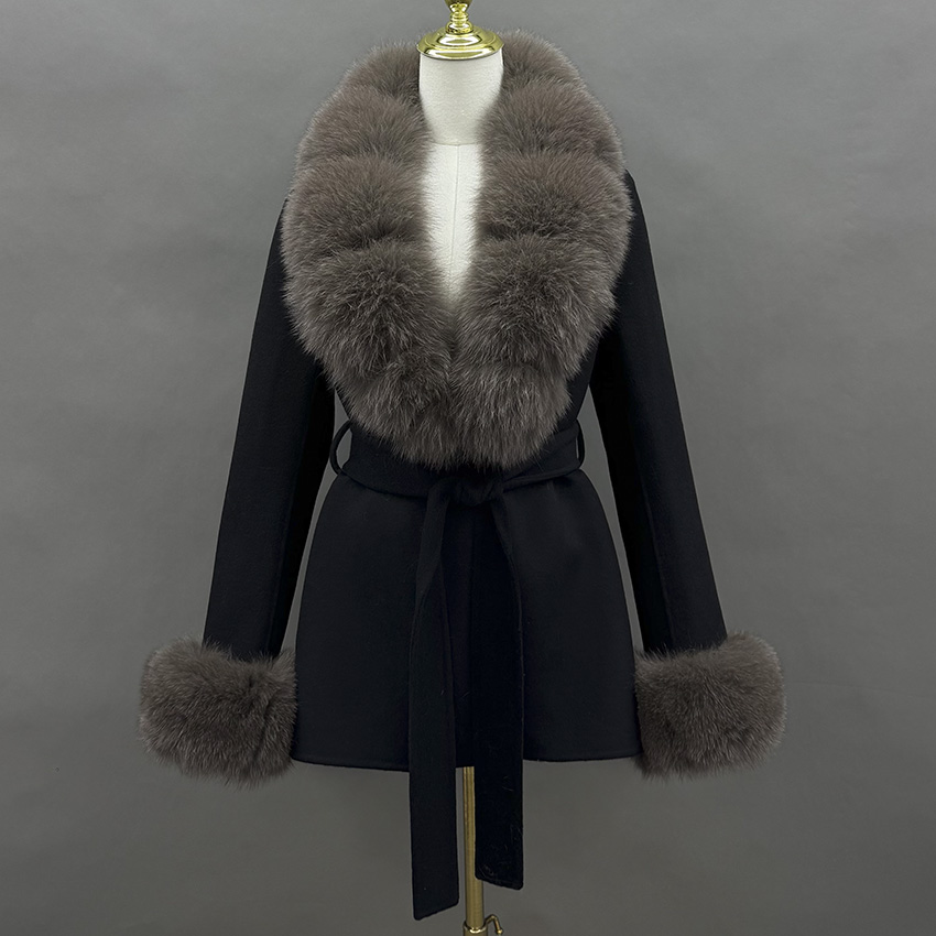 JANEFUR 2026 Gerçek Tilki Kürk - Wool Coat Peacoat incelemesi ve fiyatı