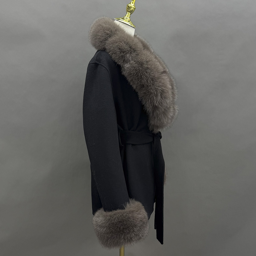JANEFUR 2026 Gerçek Tilki Kürk - Wool Coat Peacoat incelemesi ve fiyatı
