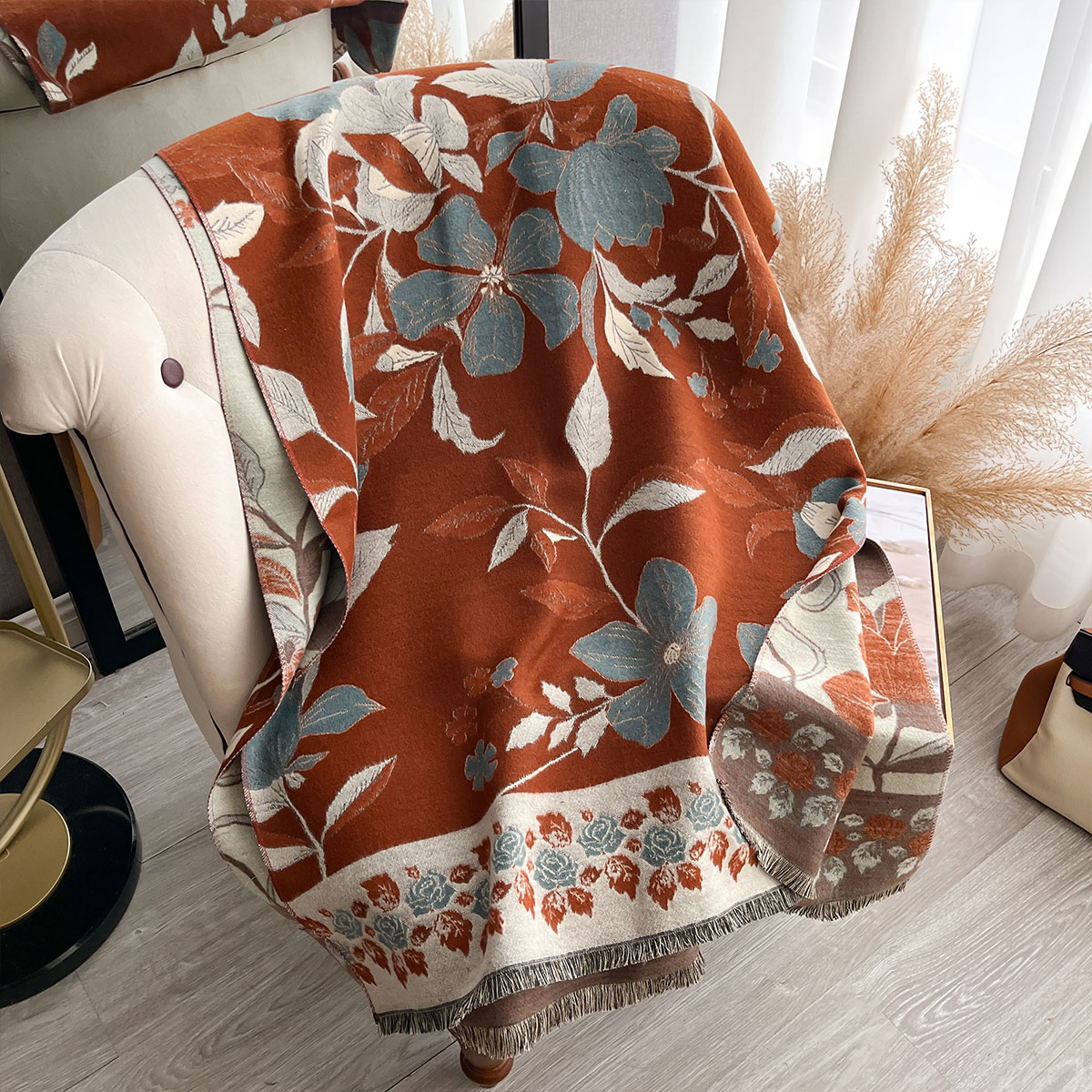 Kadınlar Kalınlaşmak Lüks Kış  - Cashmere Pashmina Wrap incelemesi ve fiyatı