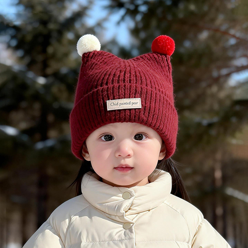 1-4Year Bebek Örme Şapka Sevim - Knit Beanie Hat Warm incelemesi ve fiyatı