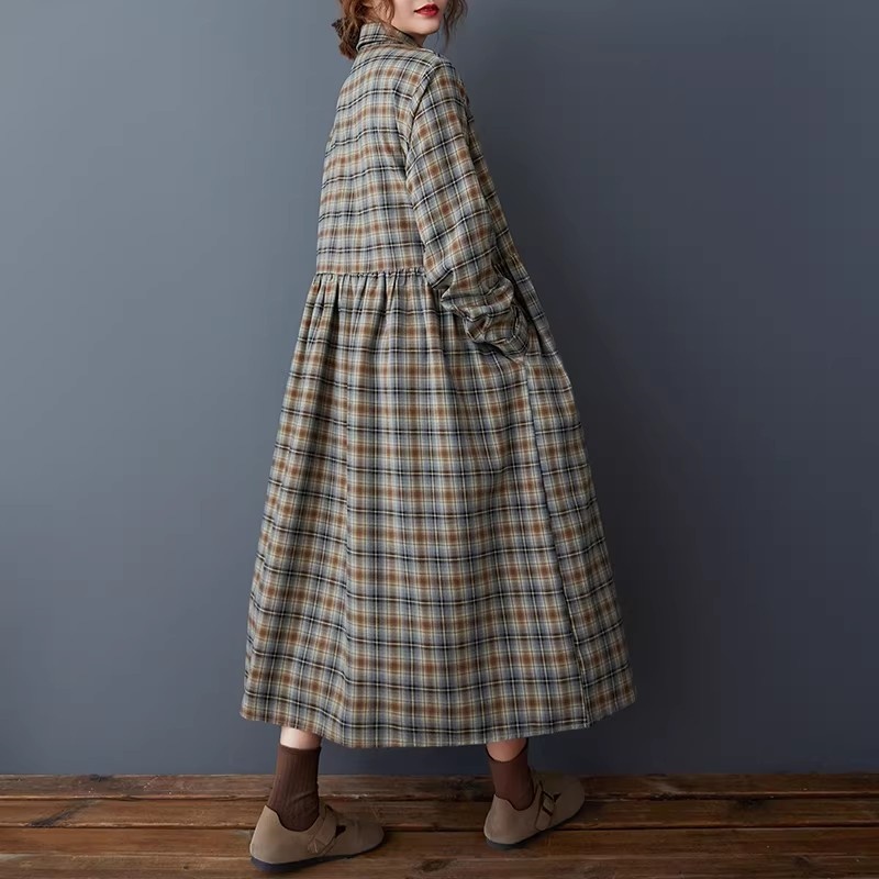 Kore Gevşek Retro Ekose Gömlek - Flannel Shirt Lined incelemesi ve fiyatı